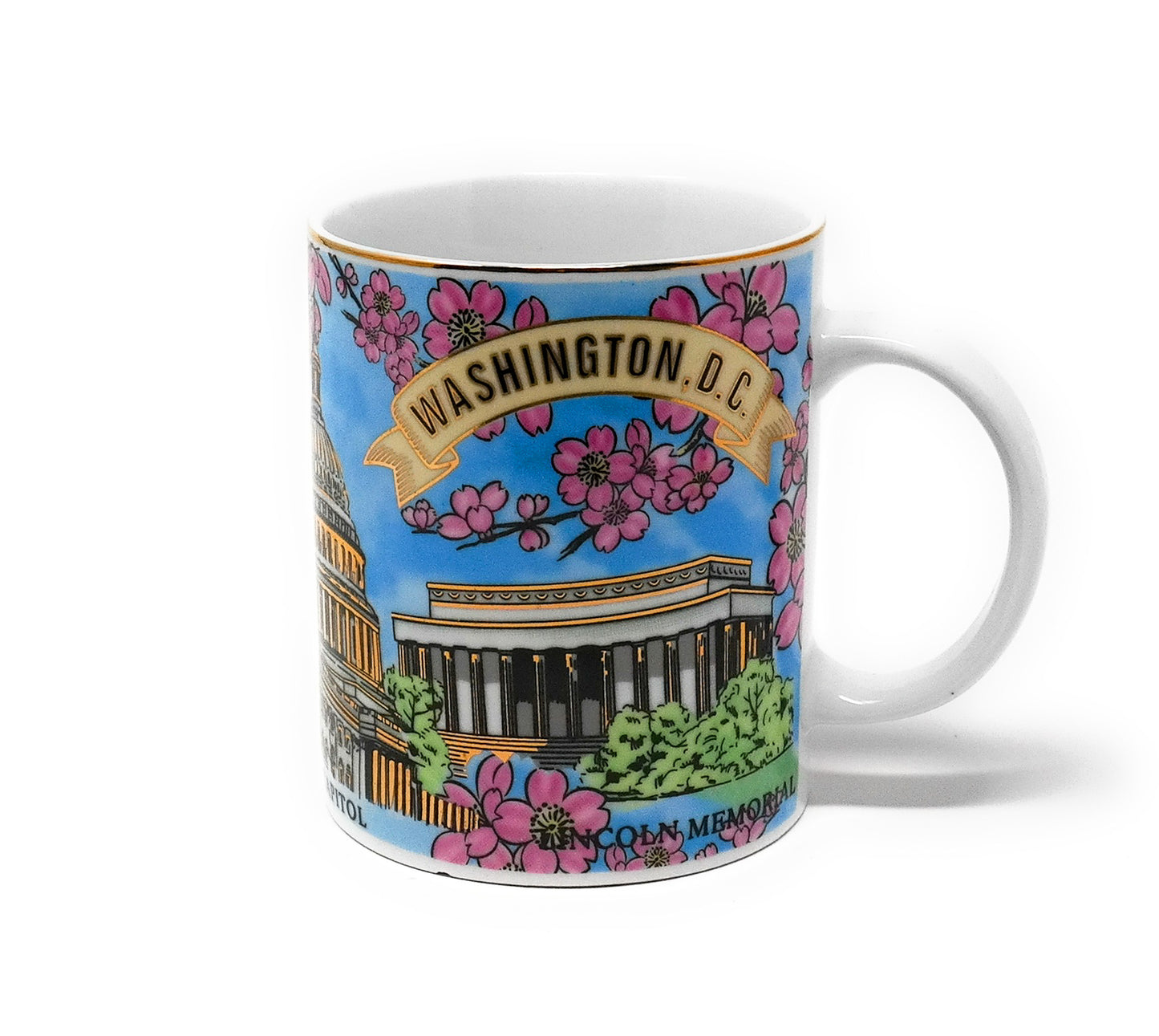 Washington DC Cherry Blossom Coffee Tea Coffee Mug