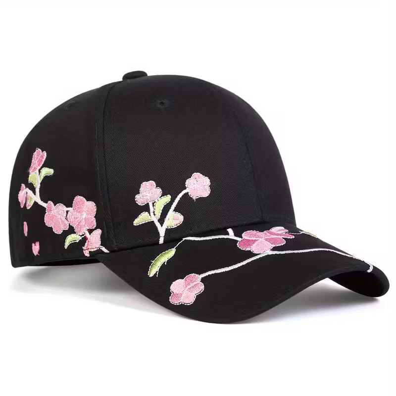 Cherry Blossom Adjustable Unisex Cap