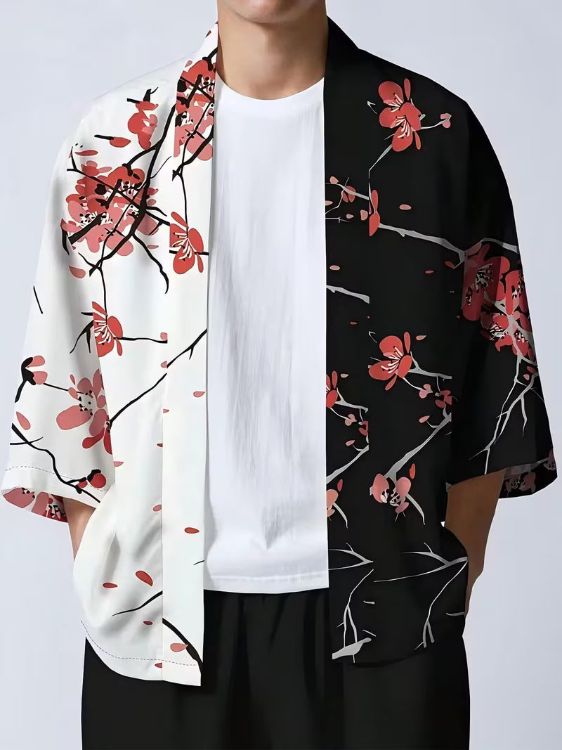 Cherry Blossom Unisex Kimono One size fits the most