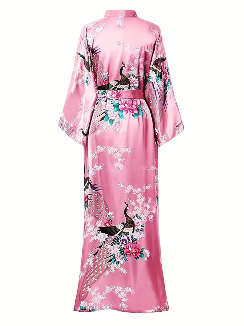 Women Cherry Blossom Unisex Kimono