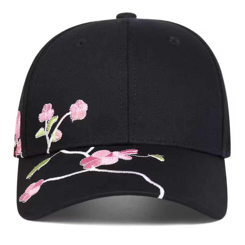 Cherry Blossom Adjustable Unisex Cap