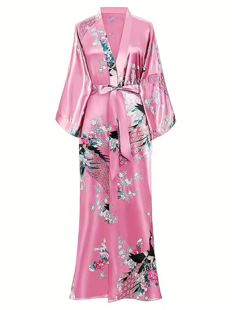 Women Cherry Blossom Unisex Kimono